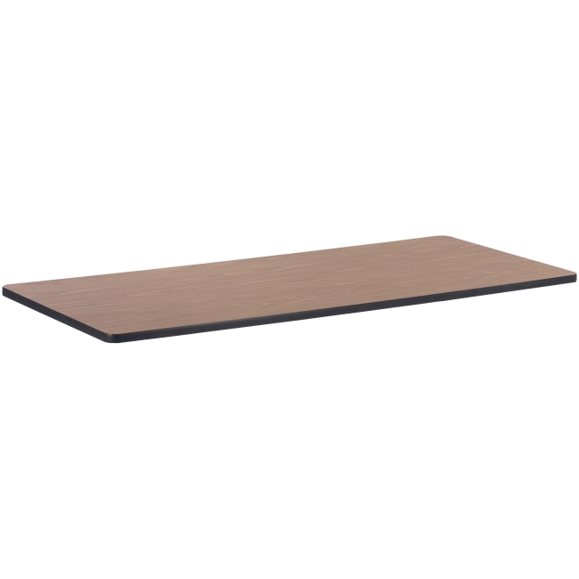 LLR99896 30 x 72 Med Oak Laminate Rectangular Activity Tabletop