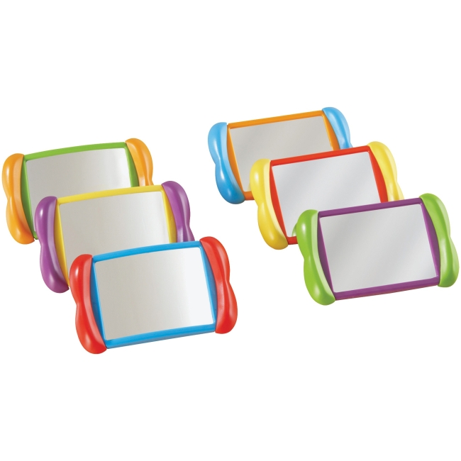 Picture of Learning Resources LRNLER3371 All About Me 2-in-1 Mirrors, 6 Count