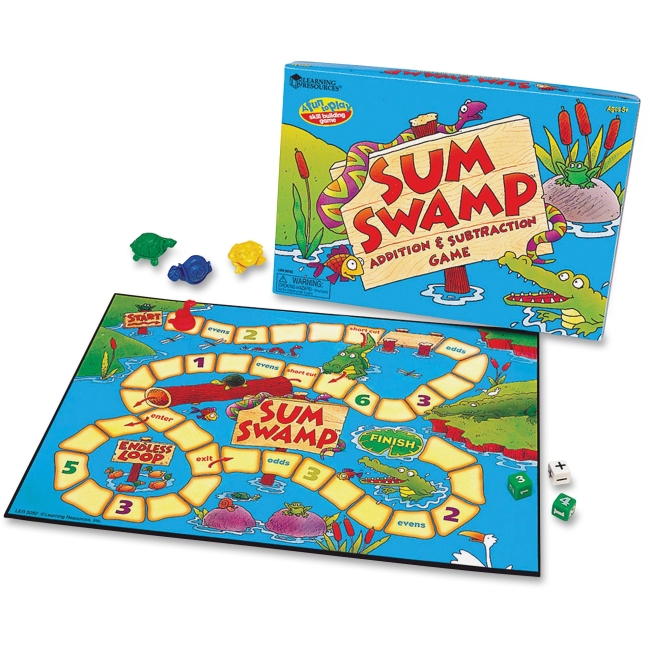 Picture of Learning Resources LRNLER5052 Sum Swap Addition & Subtraction Game