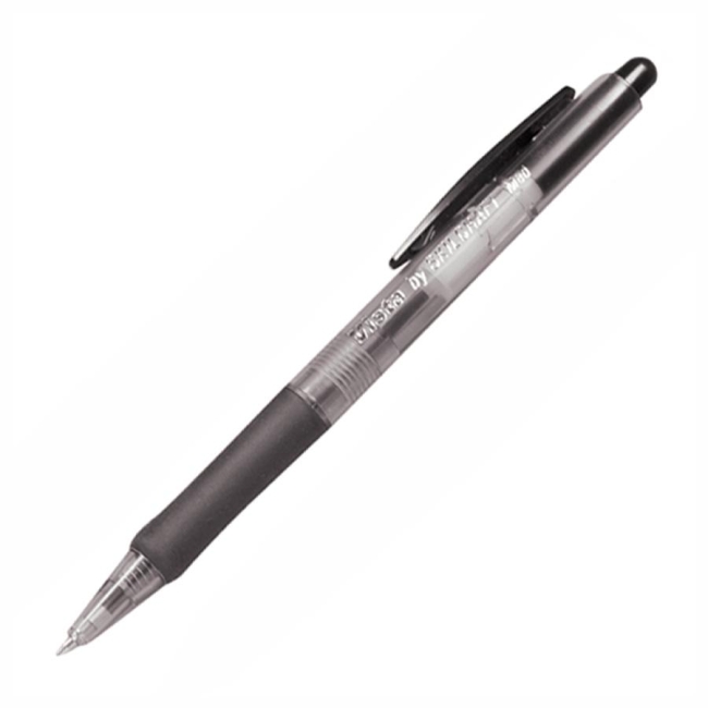 Picture of skilcraft NSN4457225 Retractable Vista Ballpoint Medium Point Pen - Black