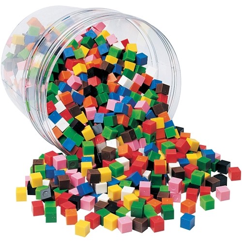 Picture of Learning Resources LRNLER2089 Centimeter Cubes Set
