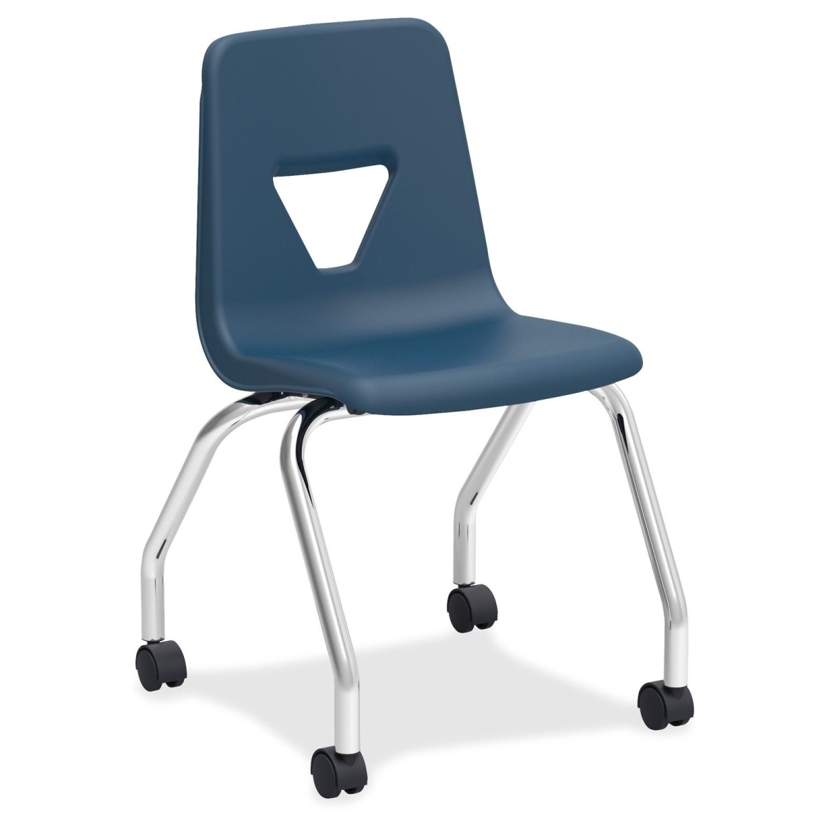 Picture of Lorell LLR99910 Classroom Mobile Chairs - Navy