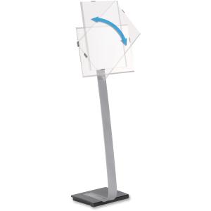 Picture of Durable Office Products DBL481523 11 x 17 in. Info Sign Floor Stand - Gray&#44; Black