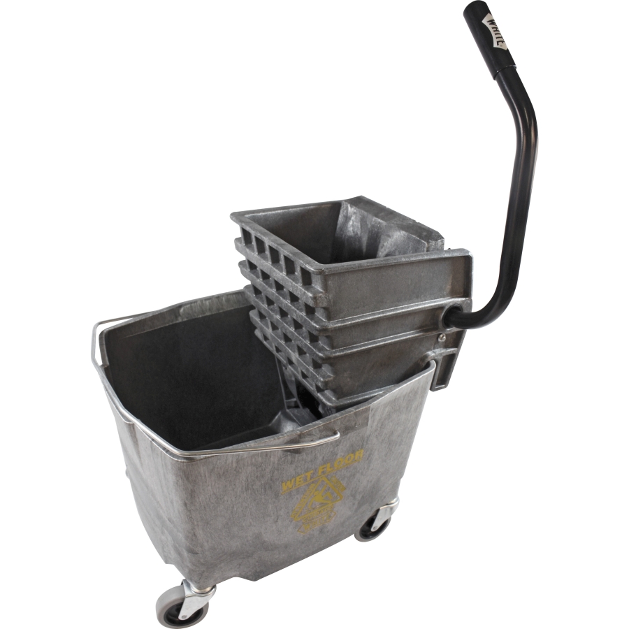 Picture of Impact Products IMP6G26353G Plastic Sidepress Squeeze Wringer & Bucket Combo&#44; Gray