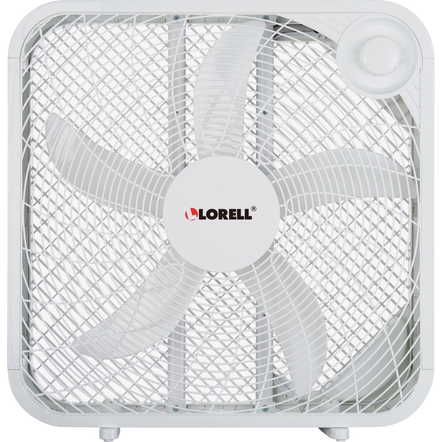 Picture of Lorell LLR44575 3-Speed Box Fan&#44; White