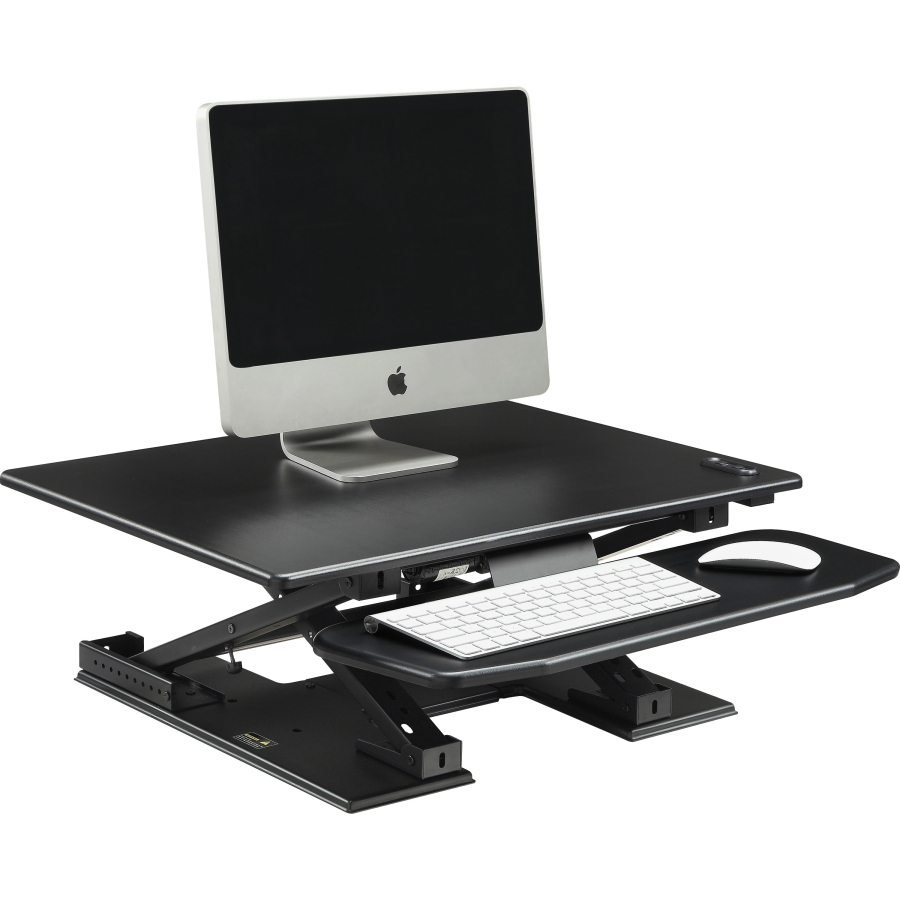 Sit-to-Stand Electric Monitor Desk Riser