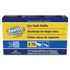 Swiffer Max Dry Cloth Refills  White