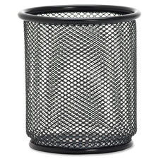 Picture of Lorell LLR84149BX Mesh Pencil Cup Holder - Black
