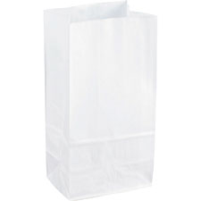 Picture of Sparco SPR99828 Kraft Paper Bags - White
