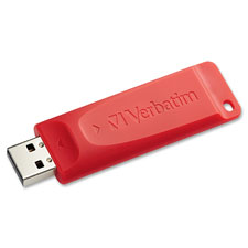 Picture of Verbatim VER95236PK Store N Go USB Drive - Red
