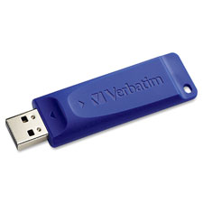 Picture of Verbatim VER97088CT Classic USB Flash Drive - Blue