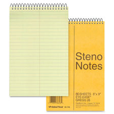 RED36746PK Steno Notebook - Green