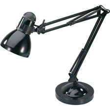 Picture of Lorell LLR99954 10W LED Desk & Clamp Lamp, Black