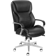 Picture of La-Z-Boy Chair LZB48348 Comfort Core Gel Seat Executive Chair&#44; Black