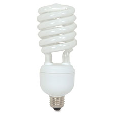 Picture of Satco Products SDNS7335CT 40W T4 Spiral Compact Fluorescent Bulb&#44; White