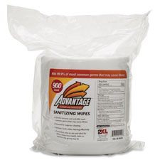 Picture of 2XL TXLL36CT Advantage Sanitizing Wipes&#44; White