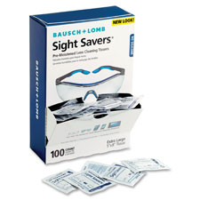 Picture of Bausch & Lomb BAL8574GMBD Sight Savers Lens Cleaning Tissues - Multicolor