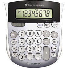 TEXTI1795SVBD SuperView Calculator - Black & Silver