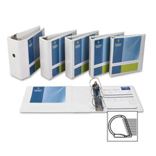 Basic D Ring White View Binders - White
