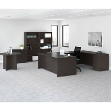 Prominence 2.0 Laminate Desking - Espresso