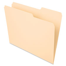 2 by 5 Cut Reinf Top Tab Manila File Folders - Manila