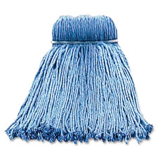 Screw-type Cut End Wet Mop Head - Blue