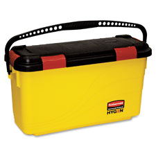 Rubbermaid FGQ95088YEL Microfiber Disinfecting Bucket - Yellow, Microfiber Mops, Case of 3