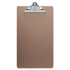 Picture of Business Source BSN28554BD Hardboard Clipboard - Brown