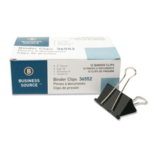 Fold-back Binder Clips - Black