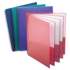 Picture of Oxford OXF5740404BD Poly 8-Pocket Folder&#44; Assorted Color