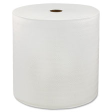 7 in. x 850 ft. Locor  Hard Wound Roll Towels, White