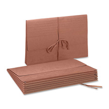 Sredrope Cloth Tie Closure Expanding Wallets, Red Fiber