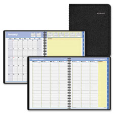 AAG7695005 Quicknotes Weekly & Monthly Appointment Book, Black - 8.25 x 10.87 in -  At-A-Glance