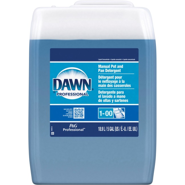 Picture of Procter & Gamble Commercial PGC70681 Dawn Manual Pot & Pan Detergent&#44; Translucent Blue