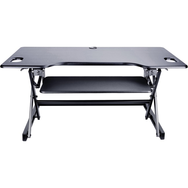 Adjustable Desk Riser, Black - Extra Large