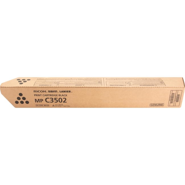 RIC841735 Aficio MPC3002 Toner Cartridge, Black