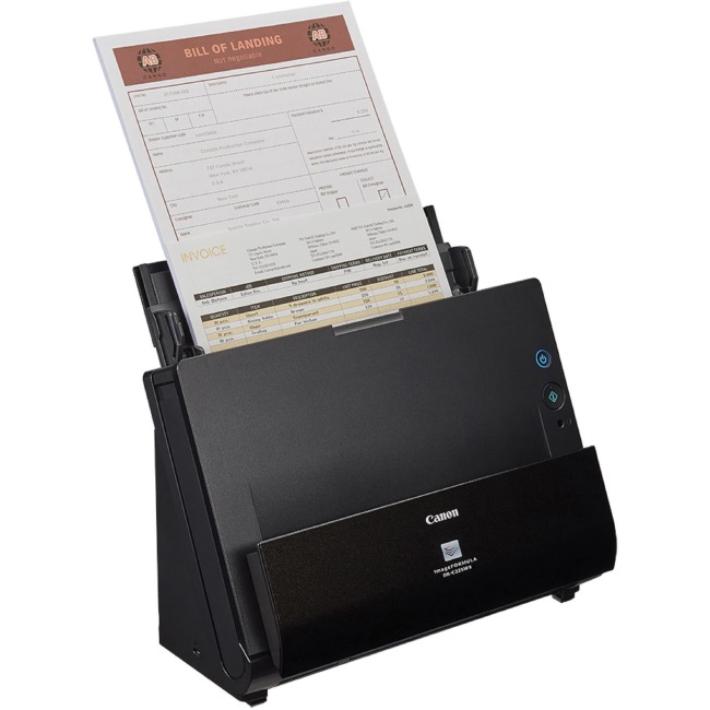 Picture of Canon CNMDRC225WII Office Document Scanner&#44; Black - 11.8 x 6.1 x 8.7 in.
