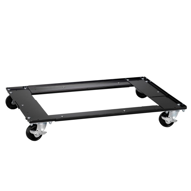 Picture of Lorell LLR59708 Commercial Cabinet Dolly&#44; Black