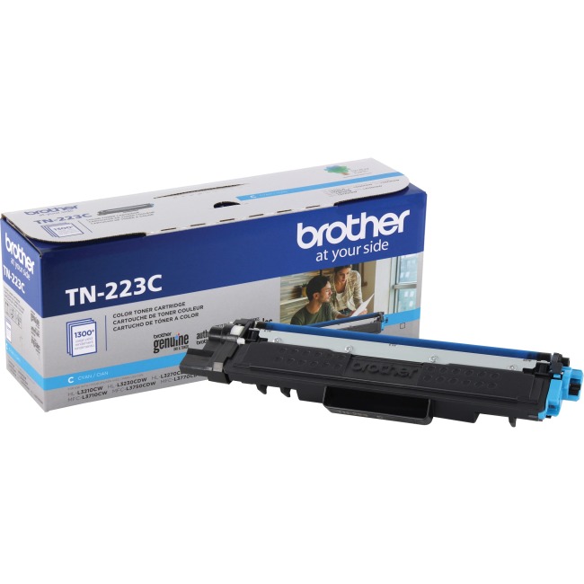 Picture of Brother BRTTN223C TN223-227 1300 Page Yield Toner Cartridge&#44; Cyan