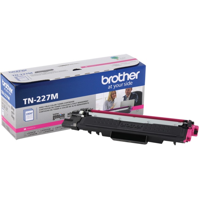Picture of Brother BRTTN227M TN223-227 2300 Page Yield Toner Cartridge&#44; Magenta