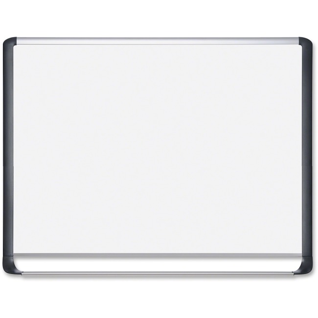 Mastervision Porcelain Whiteboard, Black - 48 x 36 in.