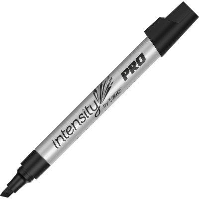 Picture of BIC BICPMIT11BK Pro Chisel Tip Intensity Permanent Marker - Black