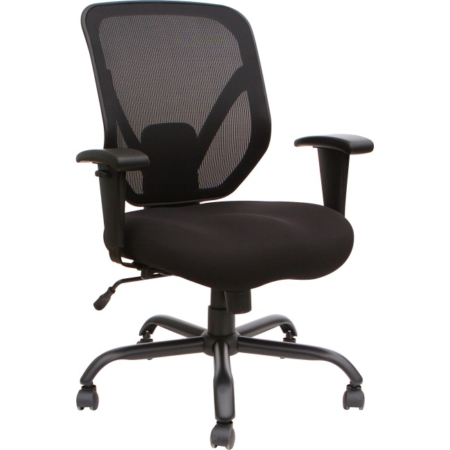 Soho Big & Tall Mesh Back Chair, Black