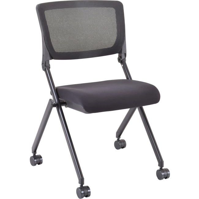 Mesh Back Nesting Chair, Black