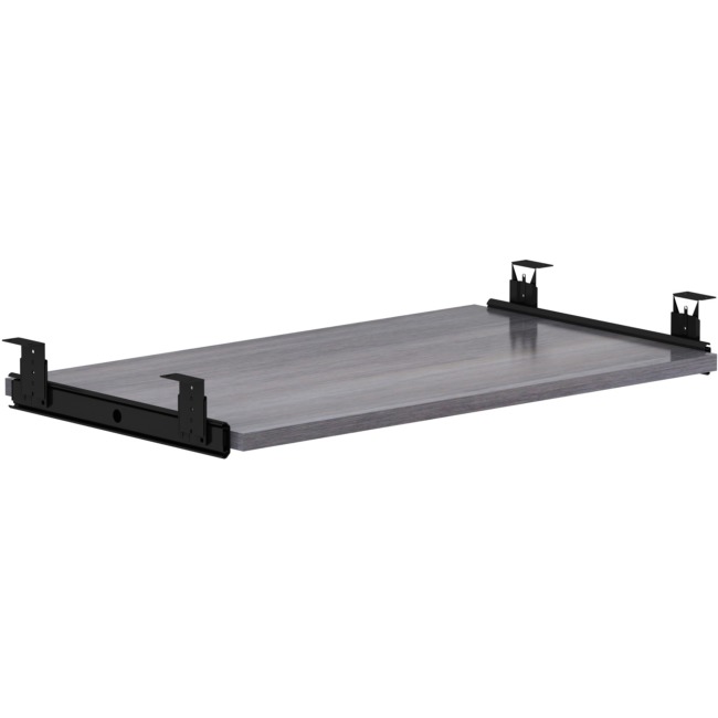Picture of Lorell LLR69567 Weathered Charcoal Laminate Desking, Charcoal Gray - 26 x 0.8 x 15.4 in.