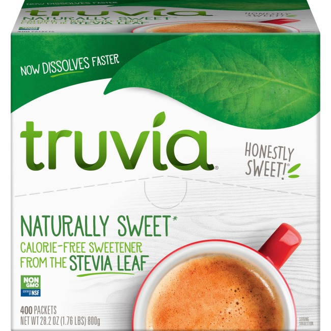 Picture of Cargill Truvia TRU8890 Sweetener Packets, Green