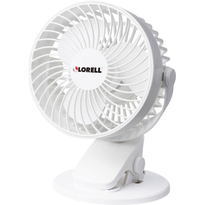 Picture of Lorell LLR44565 USB Personal Fan&#44; White