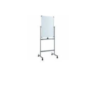 Picture of Lorell LLR52567 36 in. Vertical Magnetic Whiteboard Easel&#44; White