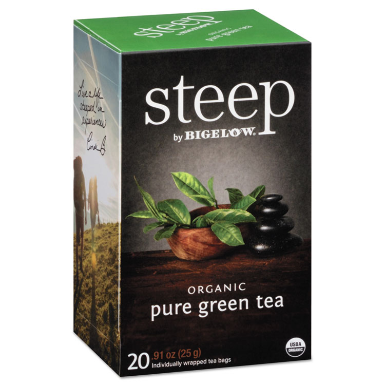 Picture of Bigelow BTC17703 0.91 oz Steep Pure Green Tea