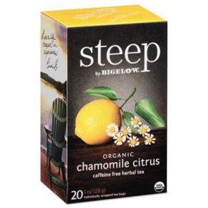 Picture of Bigelow BTC17707 1 oz Steep Chamomile Citrus Herbal Tea